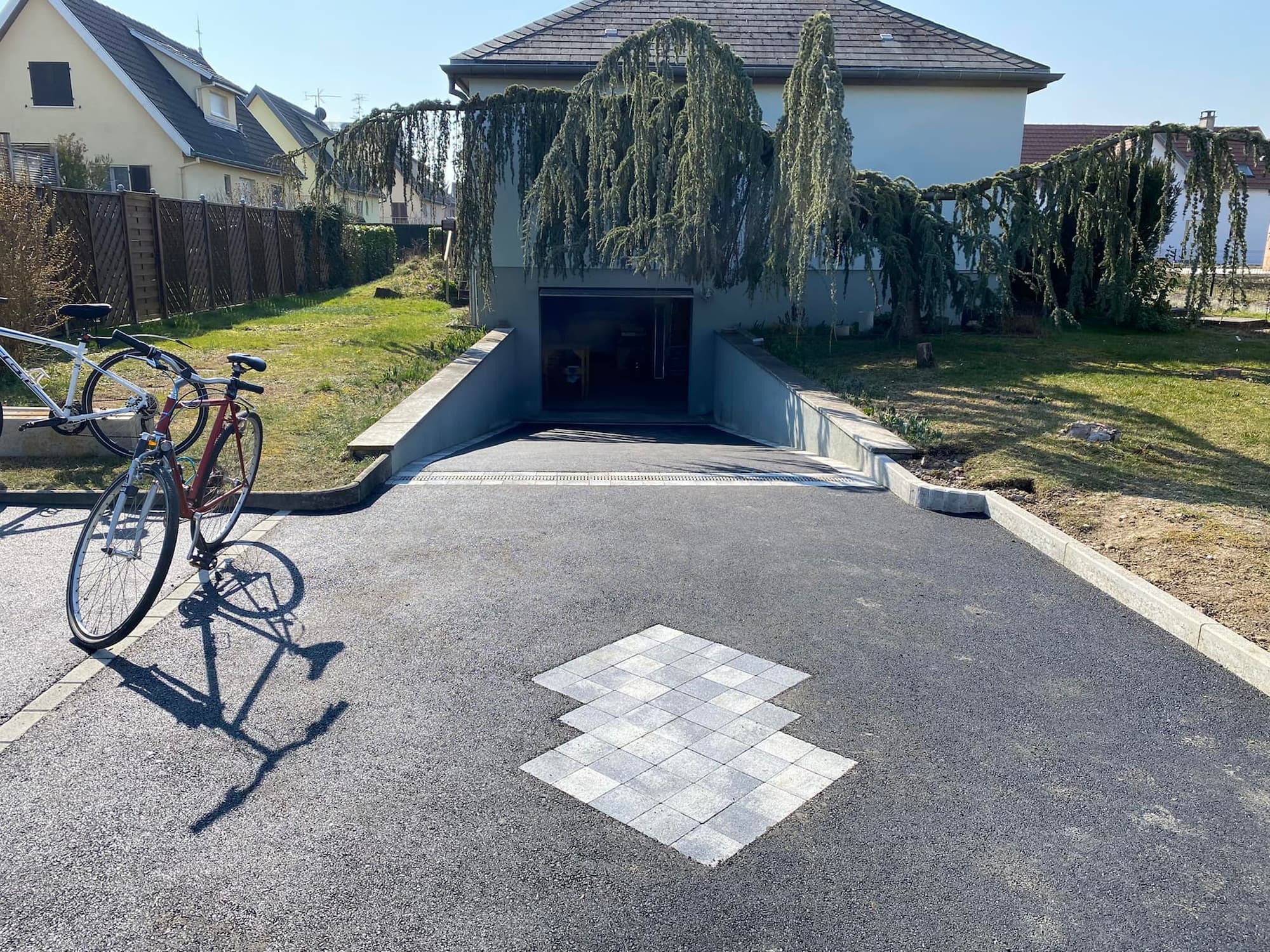 AMENAGEMENT_EXTERIEUR_PAVAGE_DALLAGE_POSE_ENROBE | Delta Est TP Travaux d’aménagement extérieur : pavage, dallage et enrobé près de Mulhouse et Guebwiller Riedisheim 5