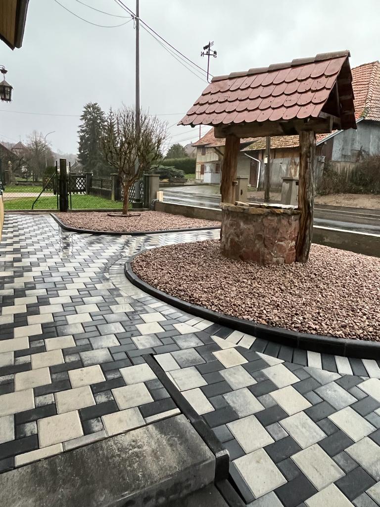 Magnifique pavage &agrave; Fulleren Belfort