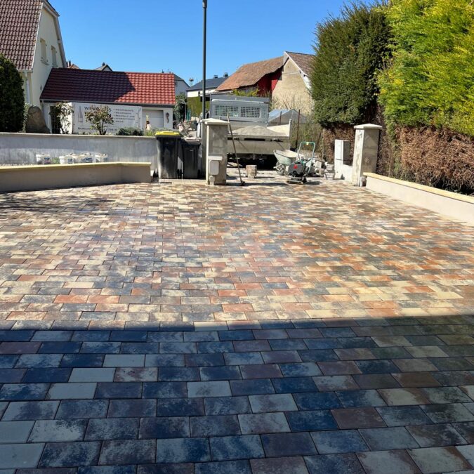 Pavage / dallage/ enrob&eacute; Kingersheim 37